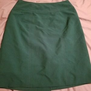 Worthington Green Pencil Skirt